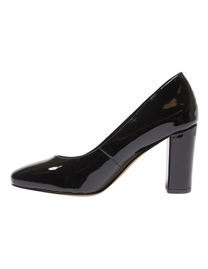 Sandler Amber Black Patent Heeled Shoes 3 Sandler Amber Black Patent Heeled Shoes - Image 3