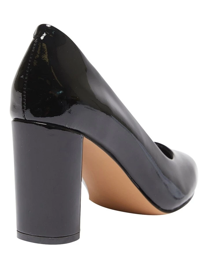 Sandler Amber Black Patent Heeled Shoes 4 Sandler Amber Black Patent Heeled Shoes - Image 4