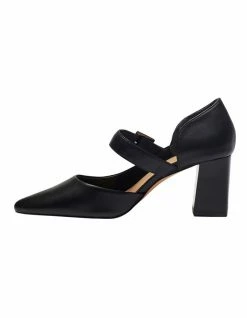 Jane Debster Giselle Black Glove Heeled Shoes -Deals Shoes Store 902162980 3 720x928