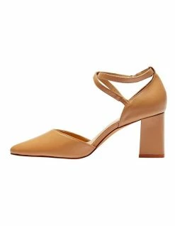 Jane Debster Gwyneth Camel Glove Heeled Shoes -Deals Shoes Store 902163340 3 720x928