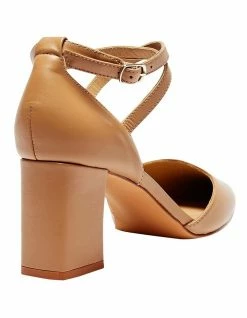 Jane Debster Gwyneth Camel Glove Heeled Shoes -Deals Shoes Store 902163340 4 720x928