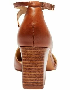 Jane Debster Gwyneth Cognac Glove Heeled Shoes -Deals Shoes Store 902163430 5 720x928