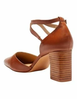 Jane Debster Gwyneth Cognac Glove Heeled Shoes -Deals Shoes Store 902163430 6 720x928