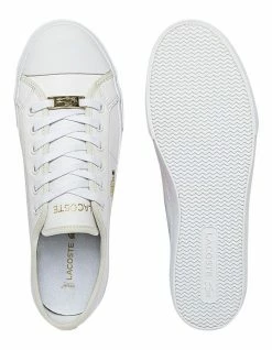 Lacoste Ziane Plus White Leather Tonal Sneakers -Deals Shoes Store 902196010 5 720x928
