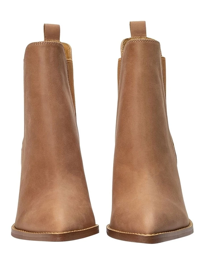 Tony Bianco Sasha Caramel Diesel Boots 2 Tony Bianco Sasha Caramel Diesel Boots - Image 2