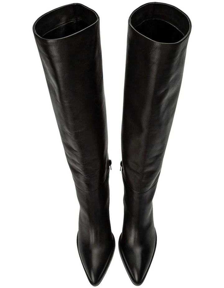 Tony Bianco Skyla Black Como Boots 4 Tony Bianco Skyla Black Como Boots - Image 4