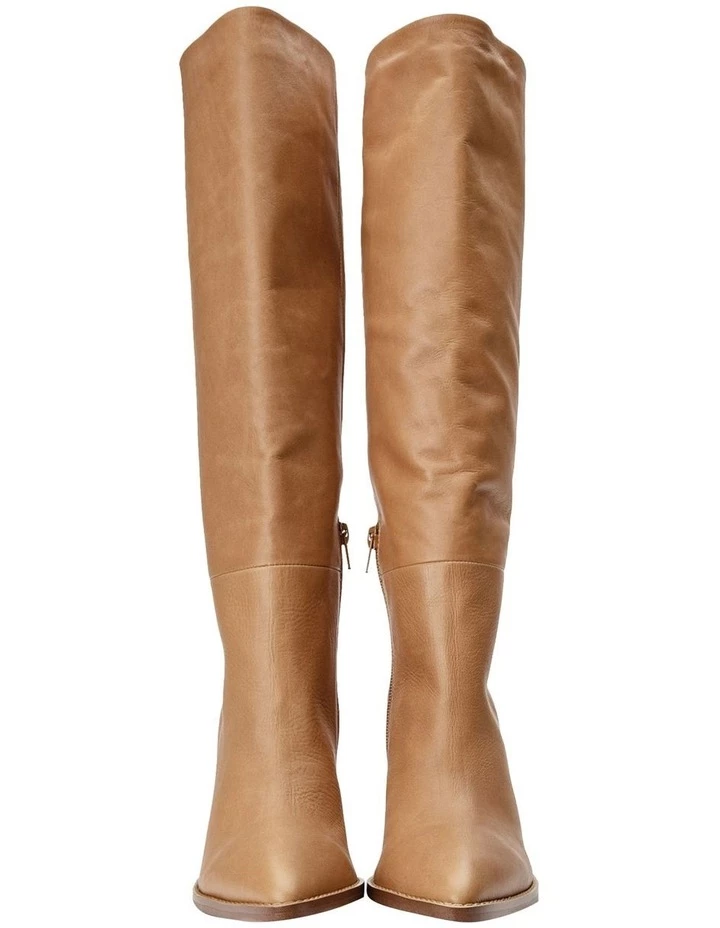 Tony Bianco Skyla Caramel Venice Boots 3 Tony Bianco Skyla Caramel Venice Boots - Image 3