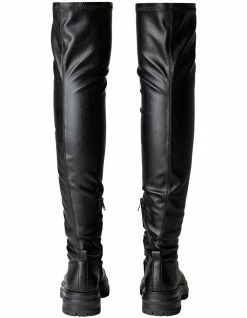 Tony Bianco Wild Black Venezia Boots -Deals Shoes Store 904527460 3 720x928